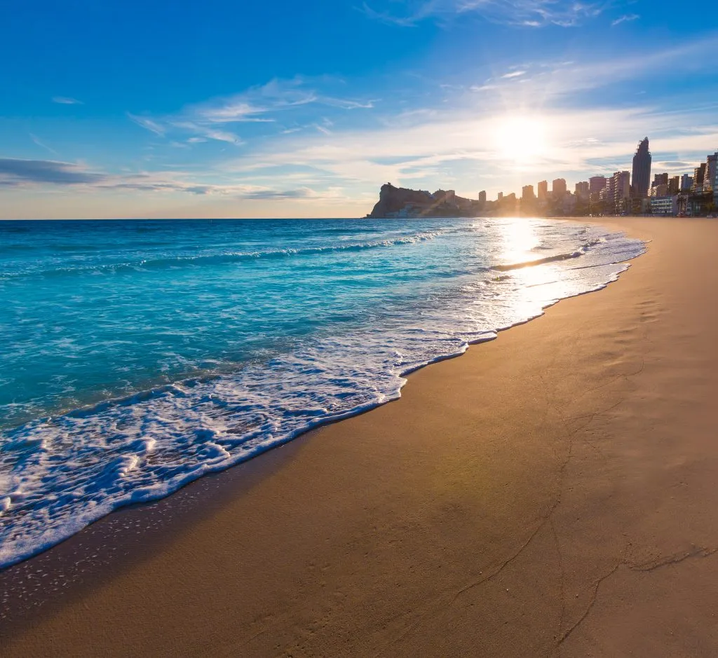Benidorm is a paradise location